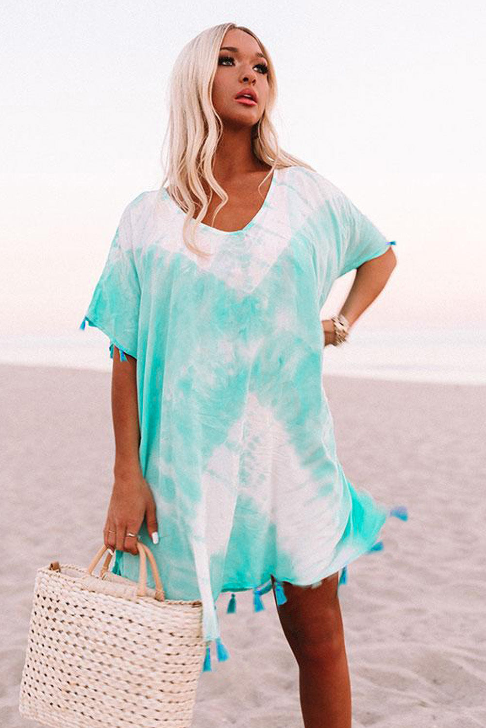 tie dye swimsuit cover up