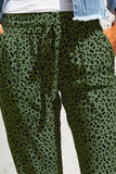 Pantaloni da jogging leopardati ventilati
