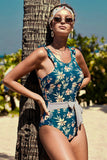 One-piece Floral Printing Swimsuit