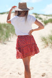 ditsy floral mini skirt