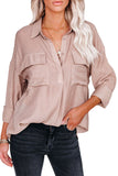 Vintage Chest Pocket Shirt with Long Sleeves
