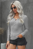 solid long sleeve top