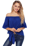 Off-the-shoulder Ruffle Tops for Women