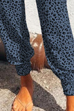 Pantaloni da jogging leopardati ventilati