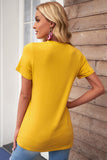 Womens Tops Mamacita with Cactus Luminous Yellow Fashion Tee