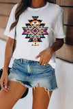T-shirt a maniche corte con stampa Western Cactus Pattern