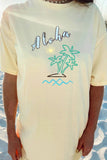 Maglietta da ragazzo oversize Aloha By The Beach