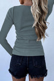 solid long sleeve top