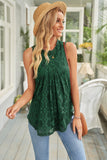 lace embroidered top