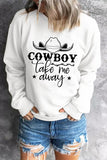 Long Sleeve Round Neck Hoodies Coors Rodeo Banquet Graphic Sweatshirt