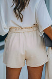 Shorts in maglia di misto cotone con tasche