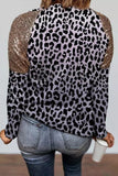leopard long sleeve top
