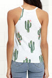 Women's Casual Sleeveless Cactus Tank Top
