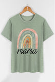mama Letter Graphics Print T-shirt