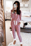 Striped Long Sleeve Two Piece Tracksuit Womens